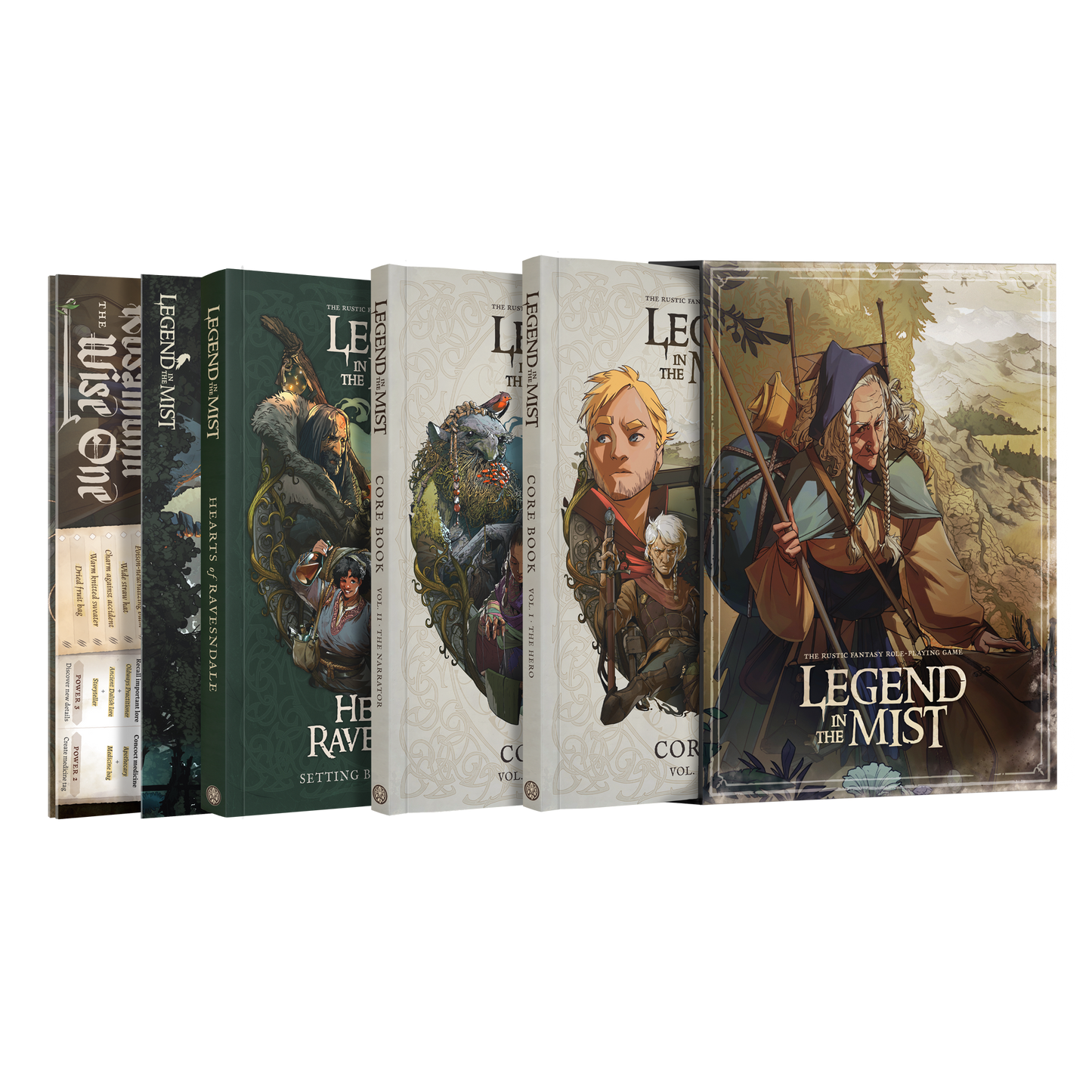 The Legend in the Mist Ravenhome Slipcase Set