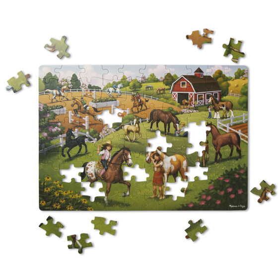 Natural Play Puzzle: Horse Adventure - 100 Pieces