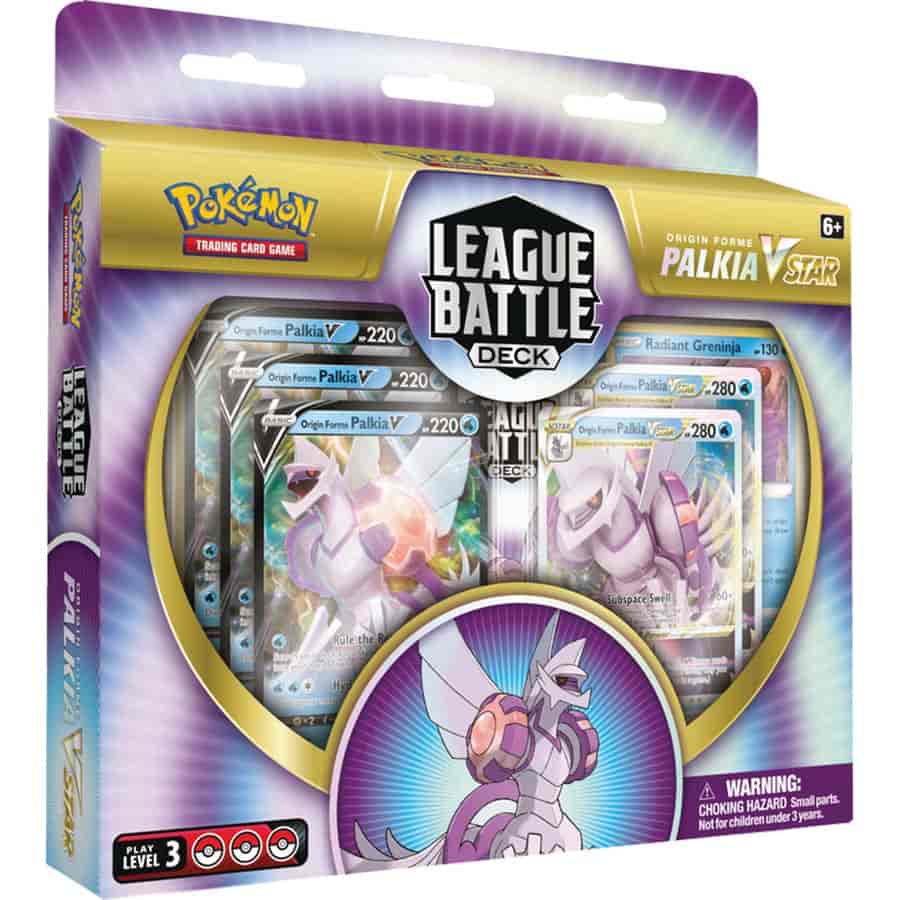 Pokemon TCG - Origin Forme Palkia Vstar League Battle Deck