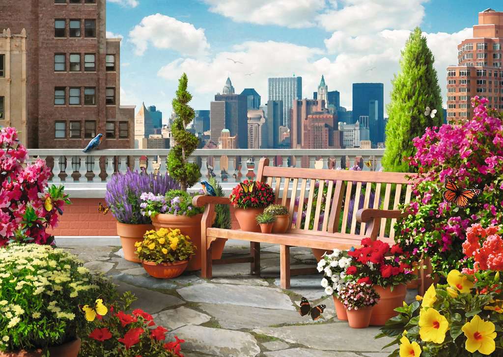 Rooftop Garden Puzzle