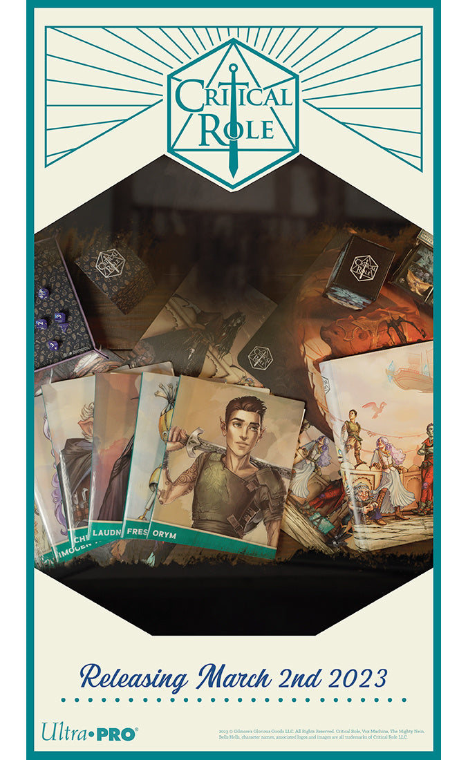 Critical Role: RPG Folio with Stickers featuring: Laudna
