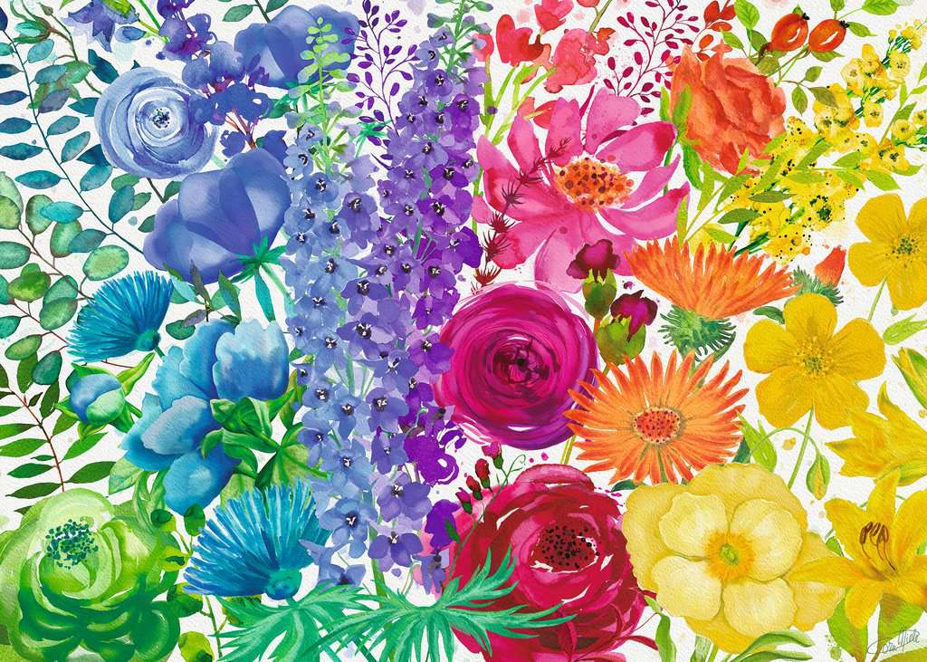 Floral Rainbow