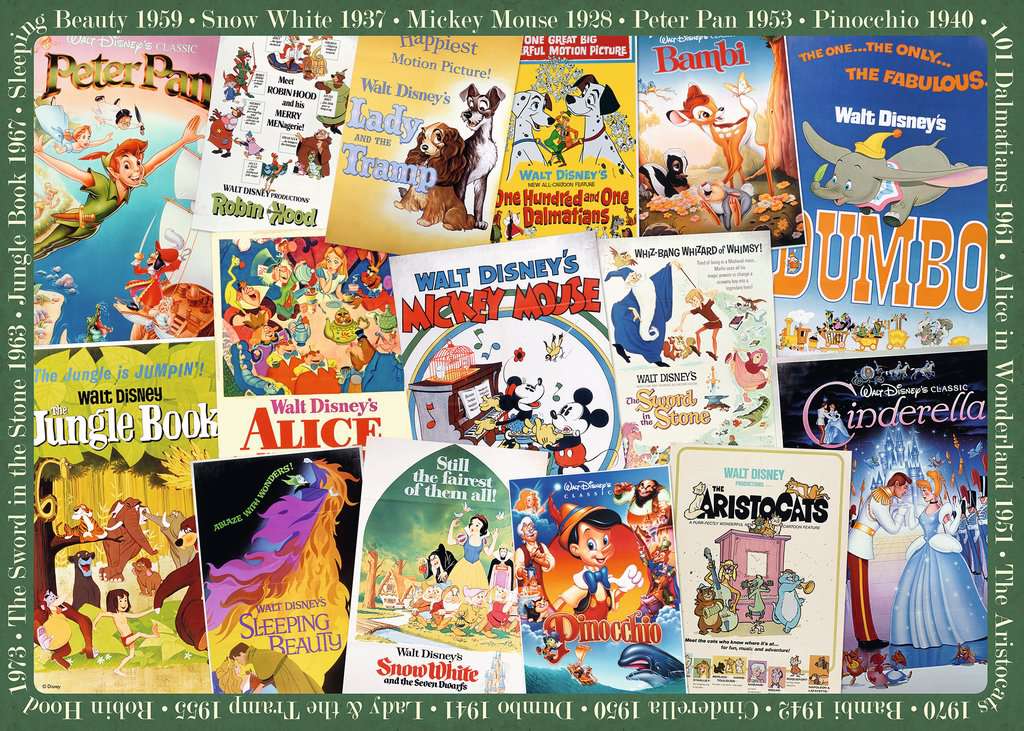 Disney Vintage Movie Posters