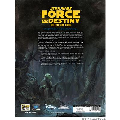 Star Wars - "Force And Destiny" Rpg: Core Rulebook
