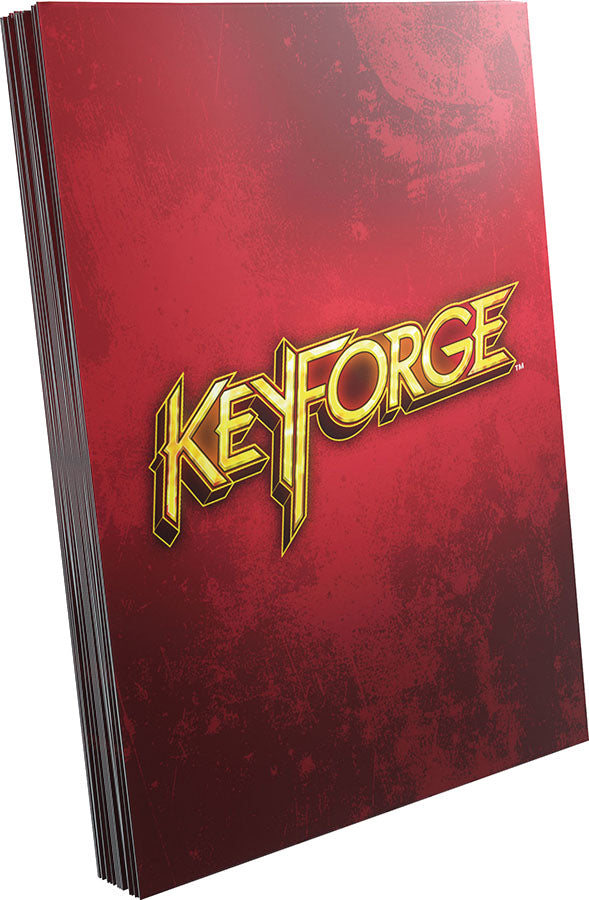 KeyForge: Logo Sleeves - Red (40)