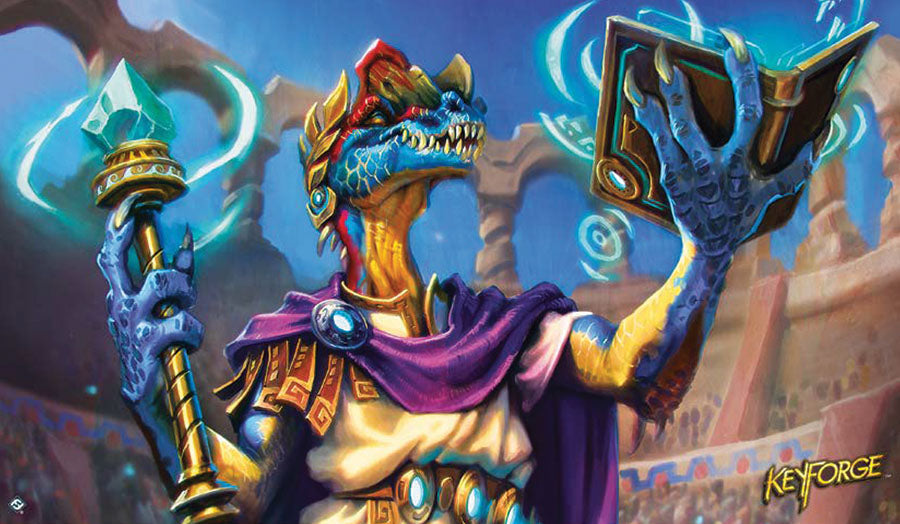 KeyForge: Philophosaurus Playmat