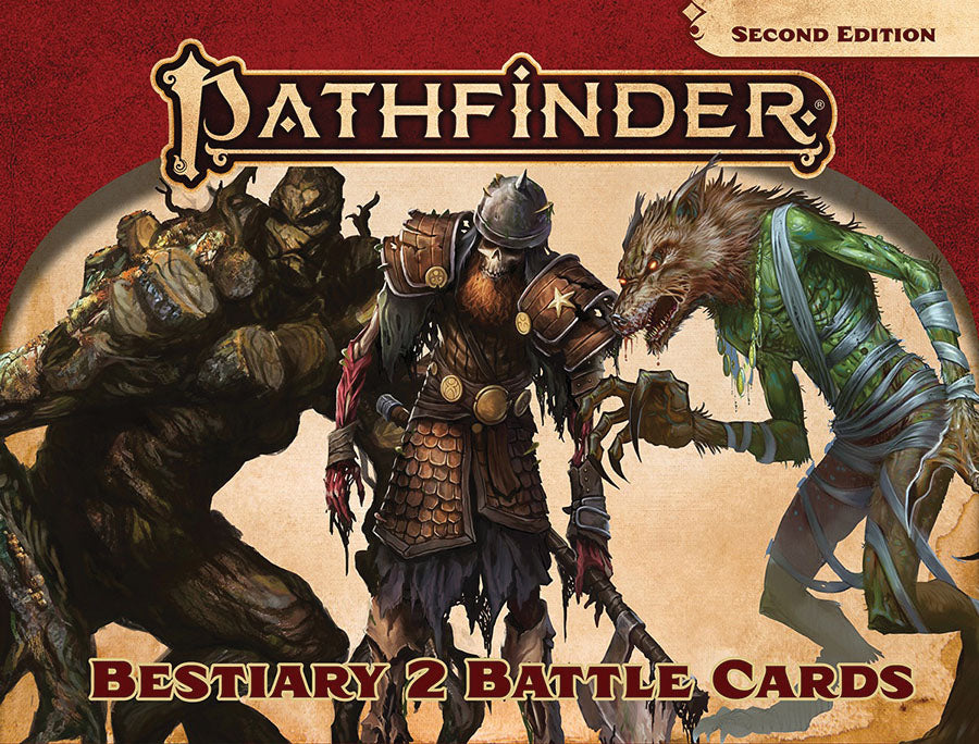 Pathfinder RPG: Second Edition - Bestiary 2 Battle Cards