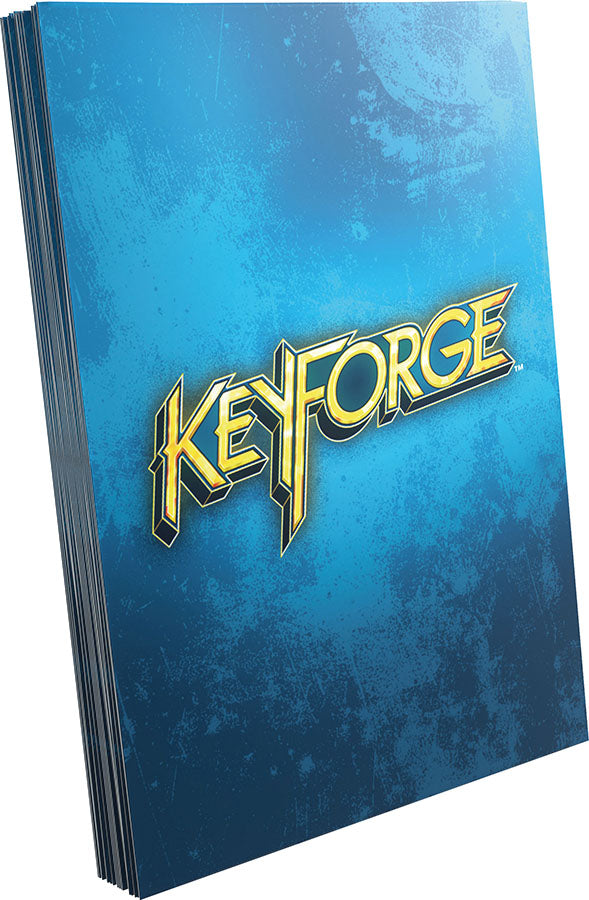KeyForge: Logo Sleeves - Blue (40)