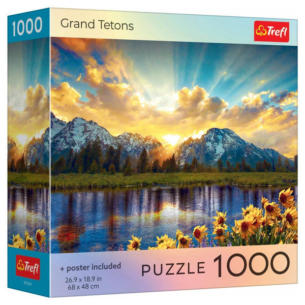 Grand Tetons 1000 Piece (Trefl Red)