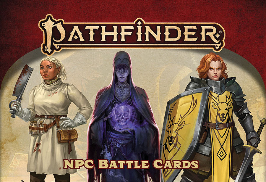 Pathfinder RPG: Second Edition - NPC Battle Cards