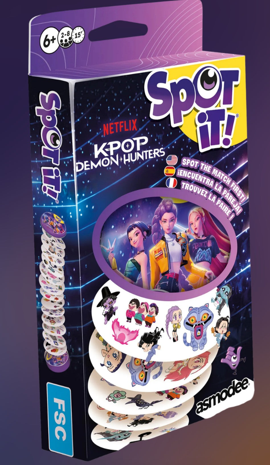 Spot It! K-Pop Demon Hunters (Eco Blister)