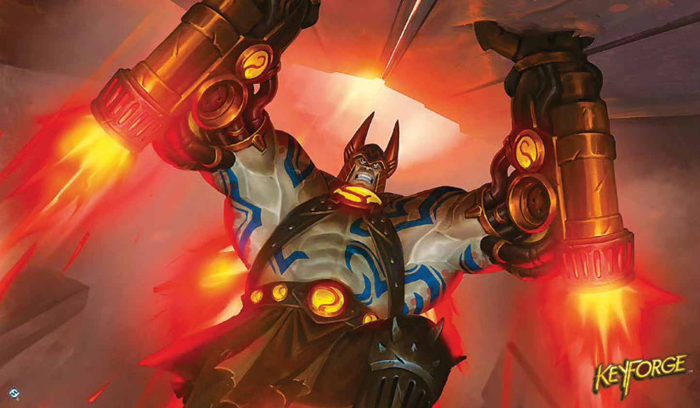 KeyForge: Berserker Slam Playmat