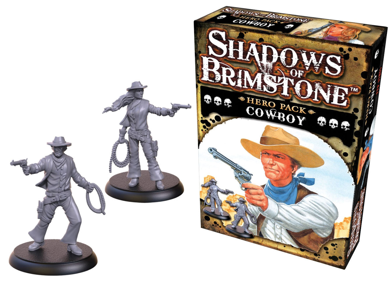 Shadows of Brimstone - Hero Pack Cowboy