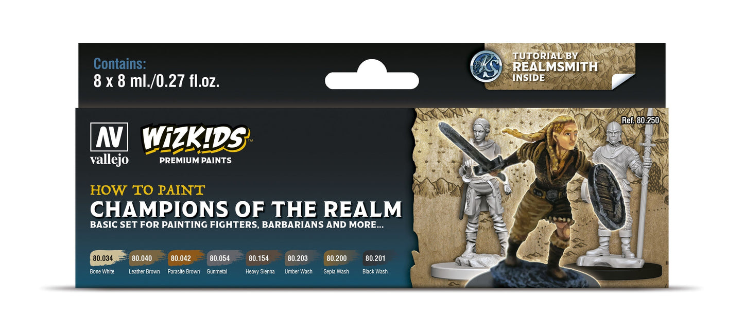 WizKids Premium Paints: Champions of the Realm