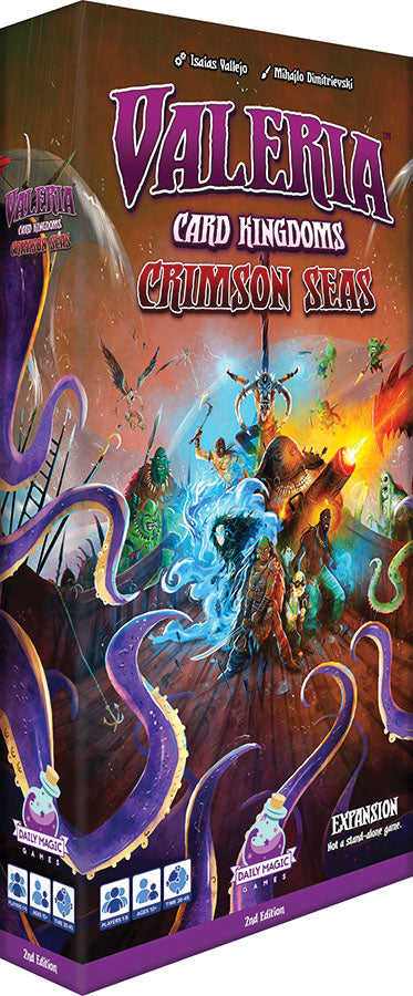 Valeria Card Kingdoms - Second Edition - Crimson Seas Expansion