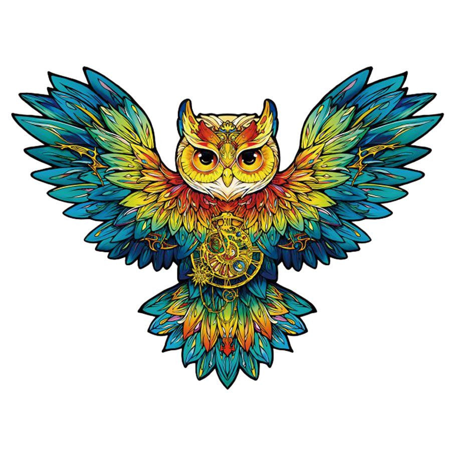 Wooden: Owl 200 piece Puzzle
