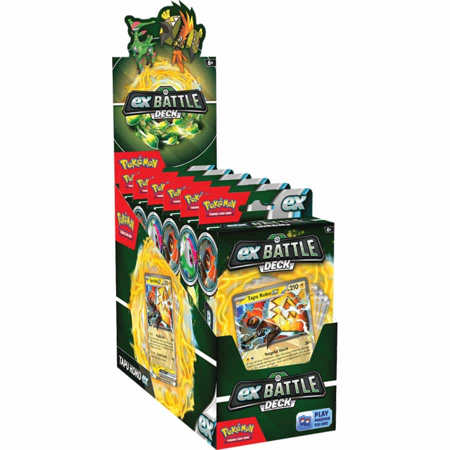 Pokemon TCG: Battle Decks: Tapu Koko Ex or Iron Leaves Ex