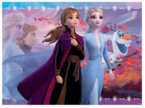 Strong Sisters 100 pc Glitter Puzzle