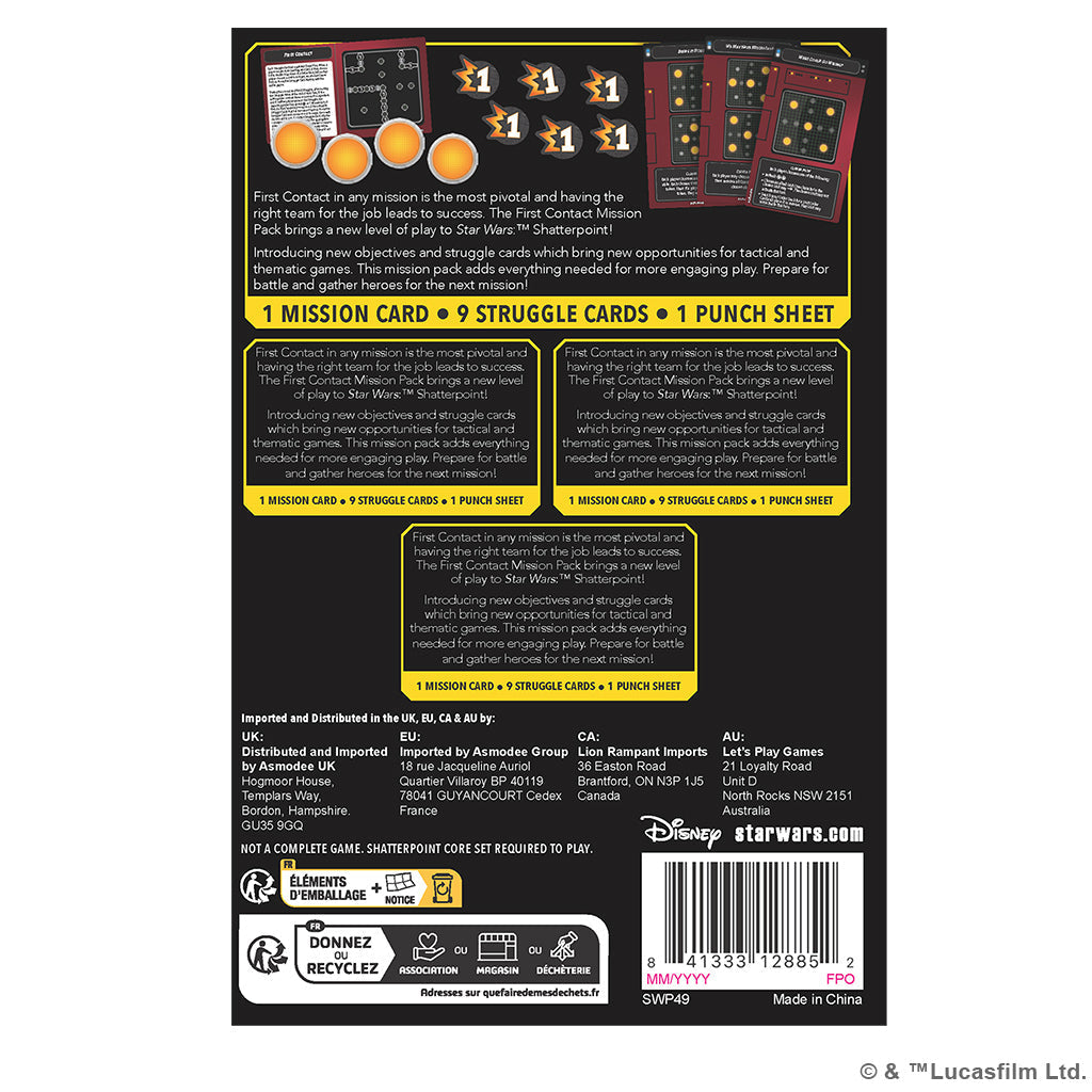 Star Wars: Shatterpoint – First Contact Mission Pack