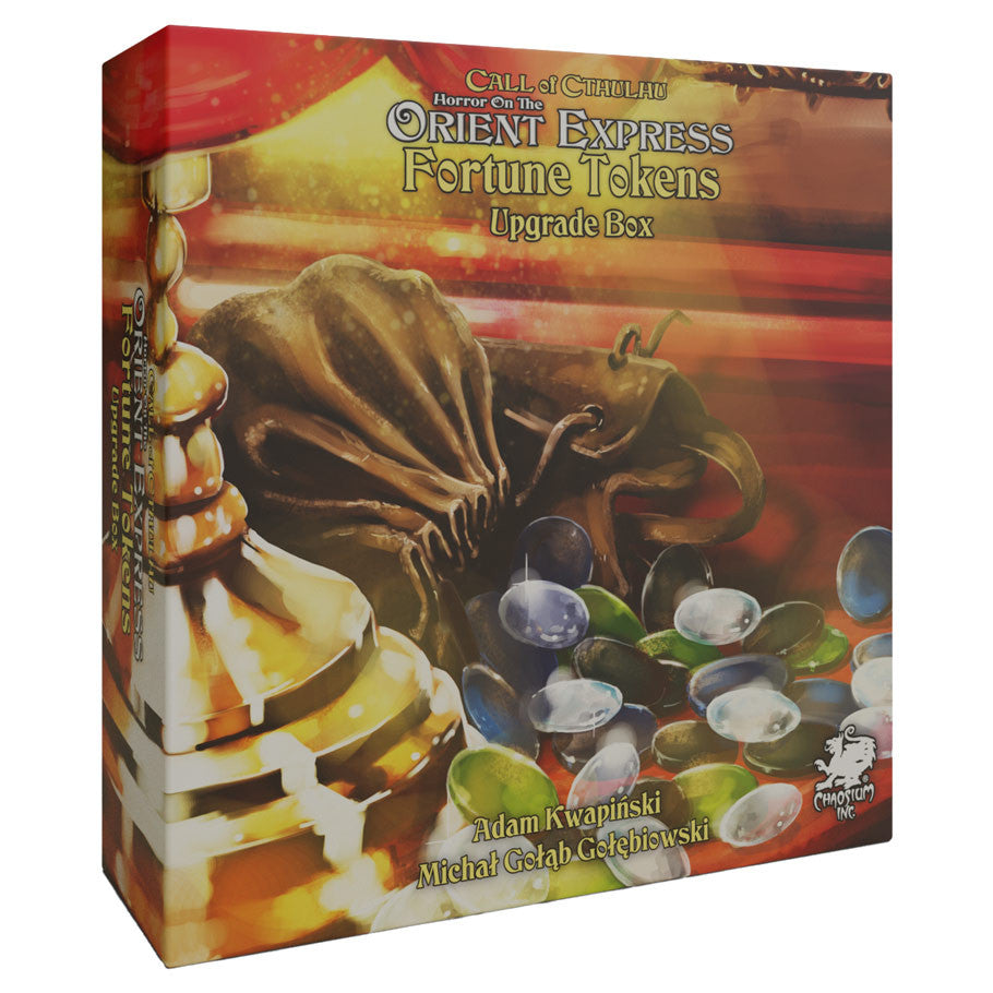 Call of Cthulhu: Horror on the Orient Express: The Board Game: Fortune Tokens Upgrade Box - Pre-Order