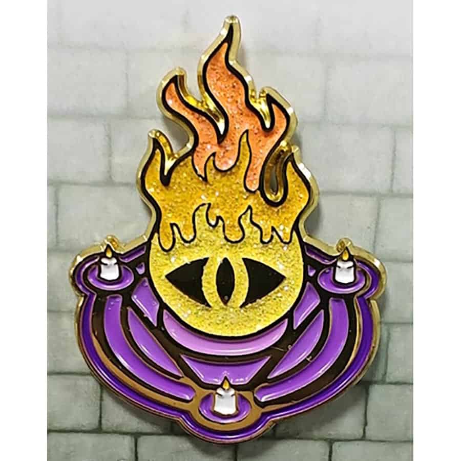 Role 4 Initiative - Enamel Pin - Warlock