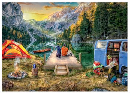 Calm Campsite 1000 pc Puzzle