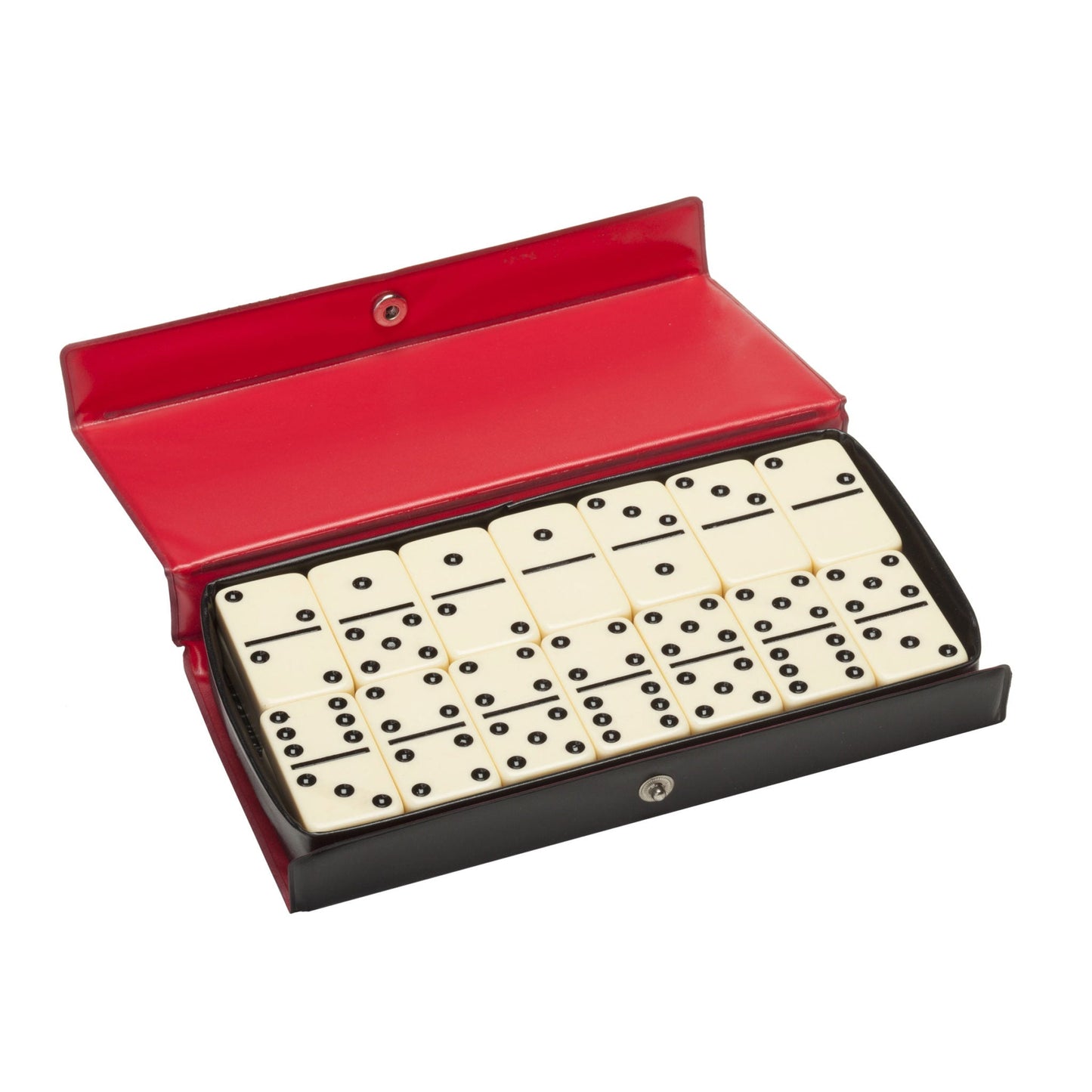 Double Six Dominoes ‚ Ivory Tiles, Club Size