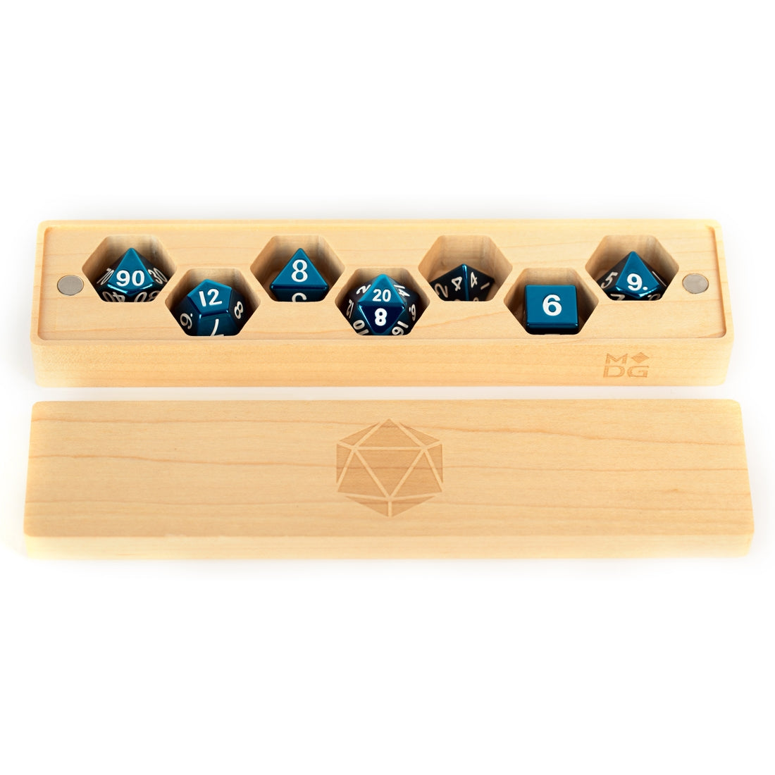 Wood Dice Vault - Maple Wood