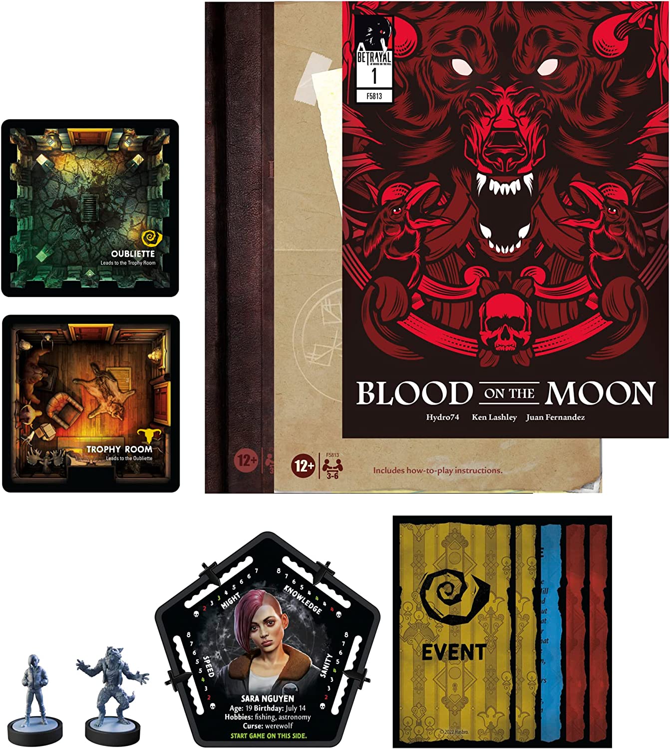 Betrayal 3E: The Werewolf's Journey Exp