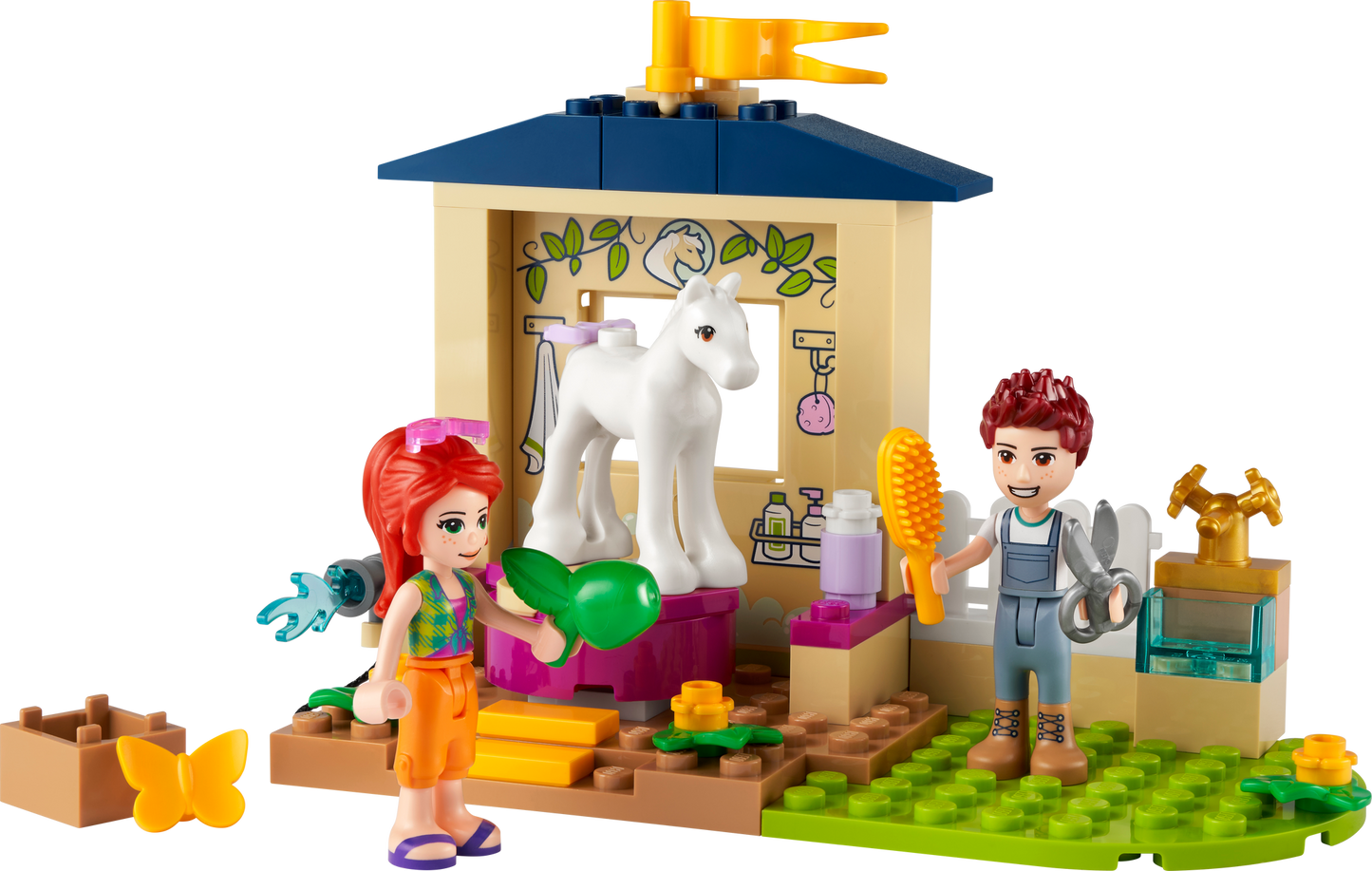 Pony-Washing Stable