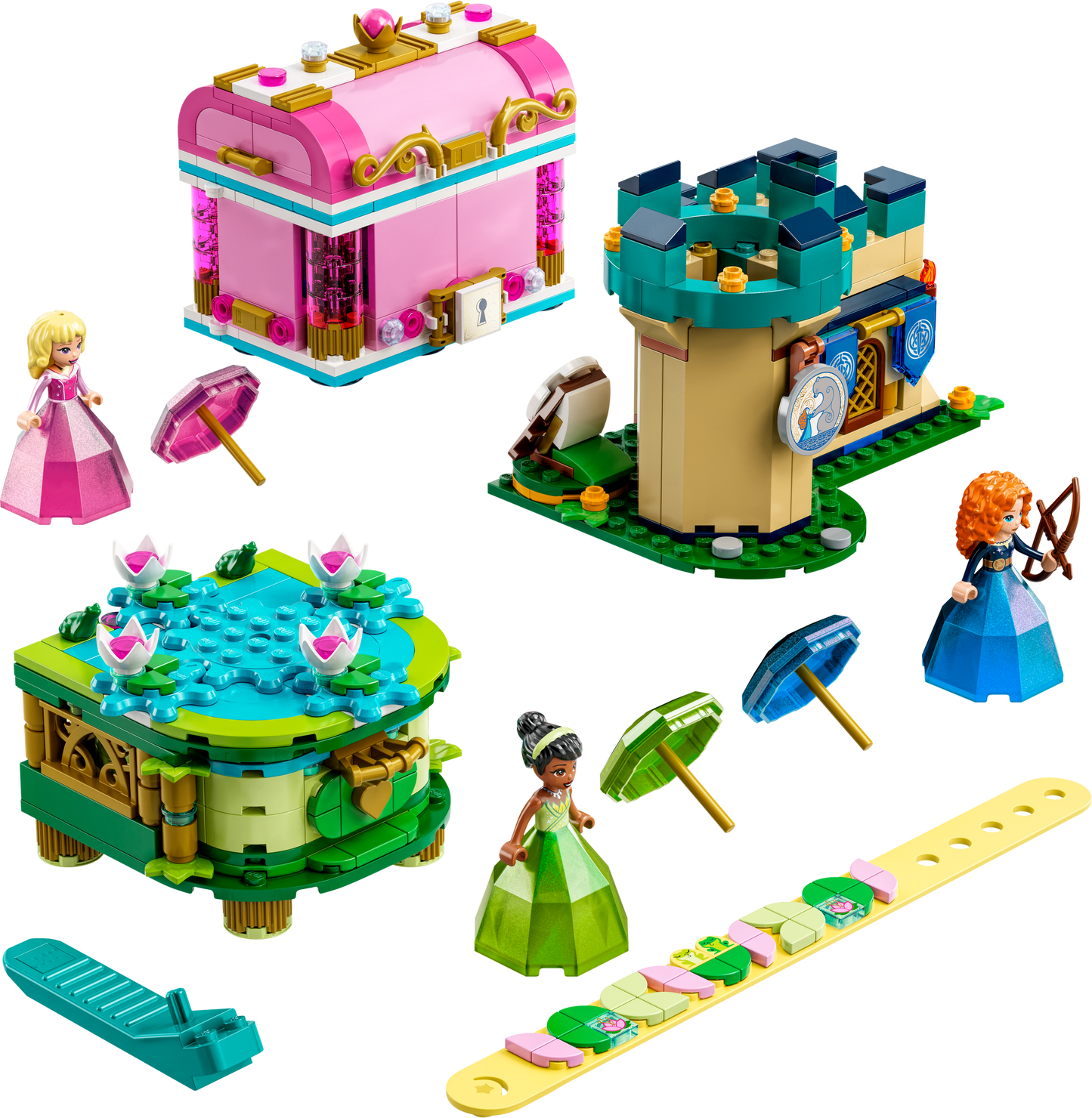 Aurora, Merida and Tiana’s Enchanted Creations