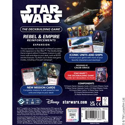 Star Wars: The Deckbuilding Game – Rebel & Empire Reinforcements Expansion - Pre-Oder