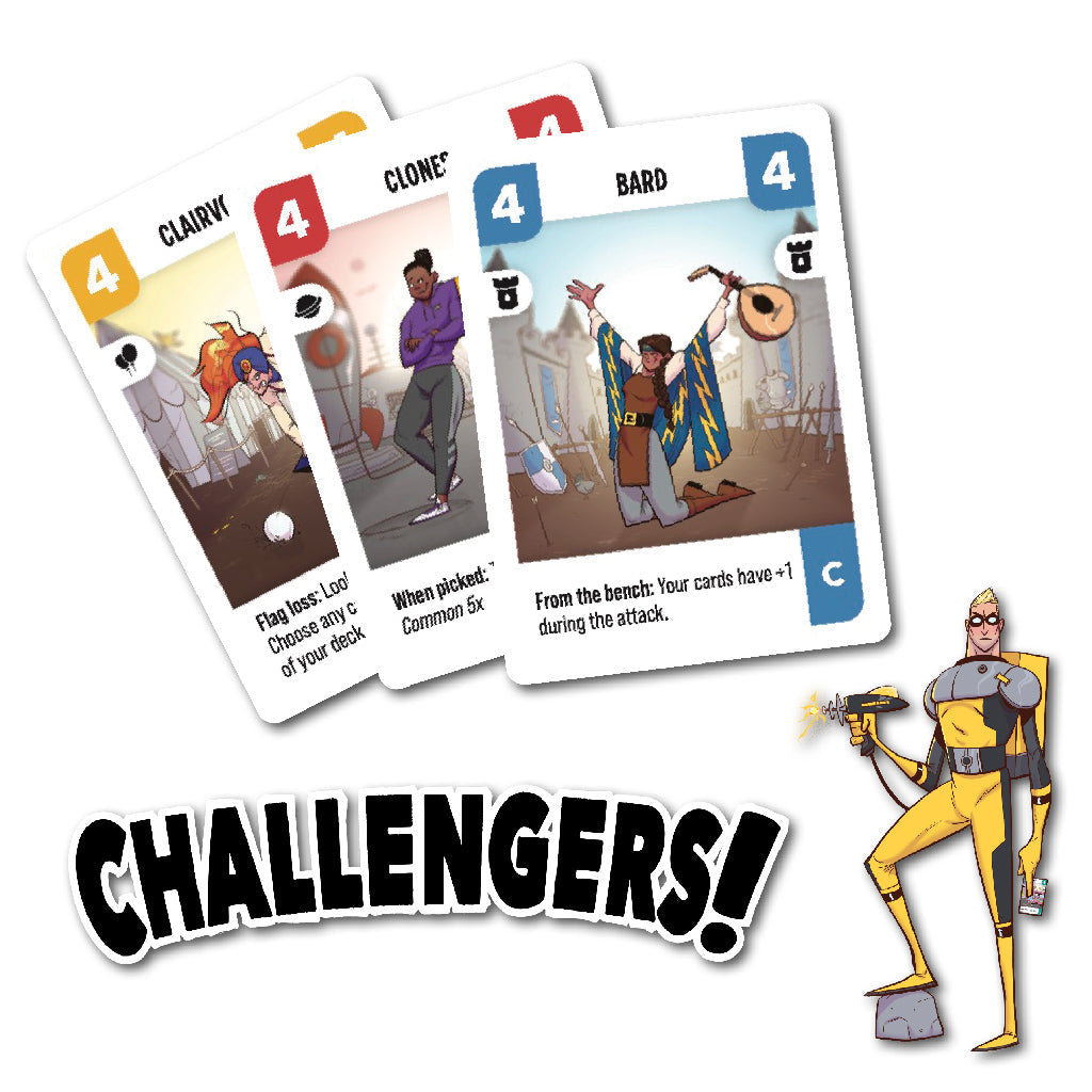 Challengers plus Winter Promo Playmat Bundle
