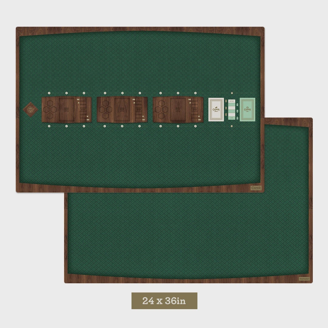 Caper: Europe - Kickstarter Playmat