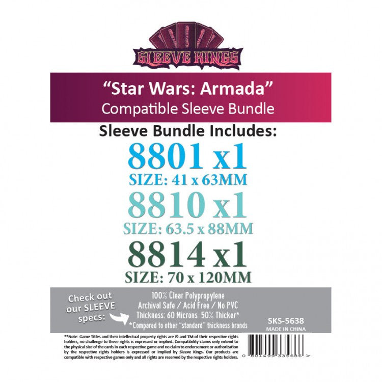 Star Wars Armada Sleeves Bundle