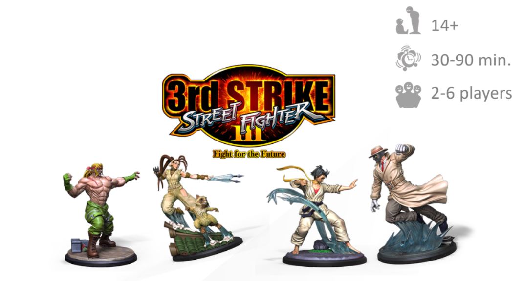 Street Fighter: The Miniatures Game 3rd Strike Character Pack