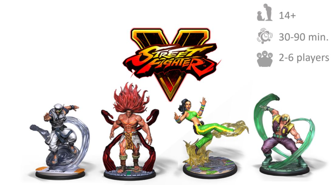 Street Fighter: The Miniatures Game V Character Pack