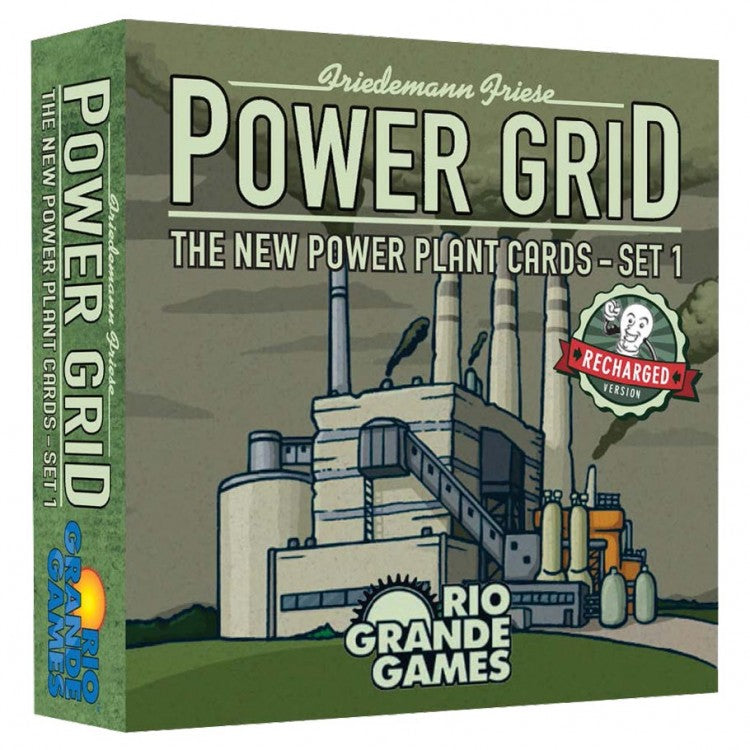 Power Grid - New Power Plant Cards Set 1