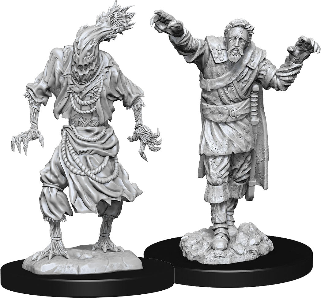 Dungeons and Dragons: Nolzur's Marvelous Unpainted Miniatures - W14 Scarecrow & Stone Cursed