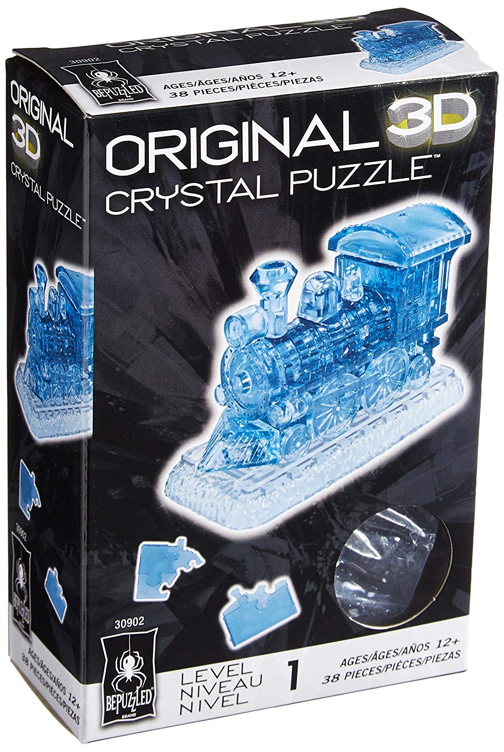 Original 3D Crystal Puzzle - Locomotive