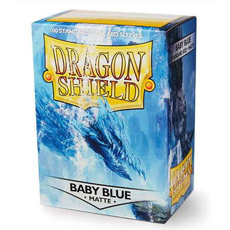 Dragon Shield Sleeves: Matte Baby Blue (Box Of 100)