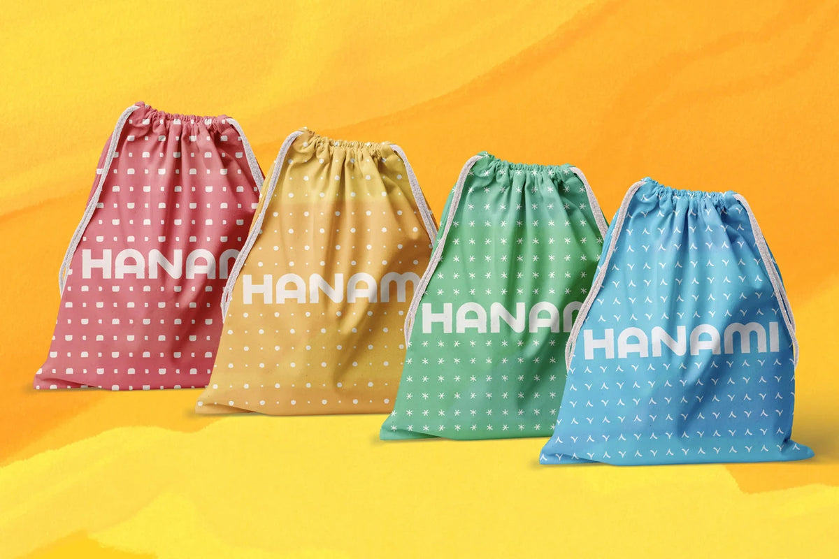 Hanami Bento Bags (set of 4)