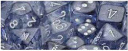 D6 -- 16Mm Nebula Dice, Black/White, 12Ct - Boardlandia