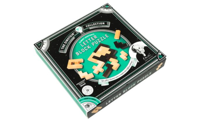 Einstein’s Letter Block Puzzle