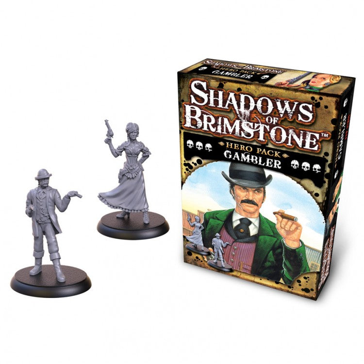 Shadows of Brimstone - Hero Pack - Gambler