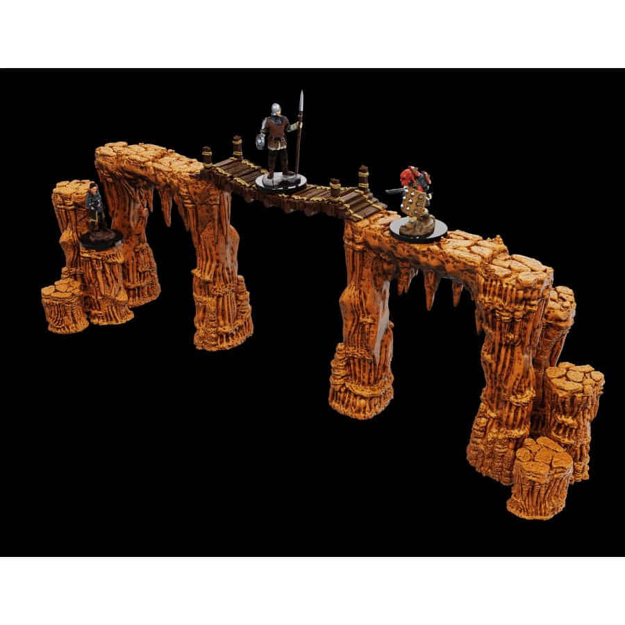 Warlock Tiles - Accessory - Dripstone Bridge