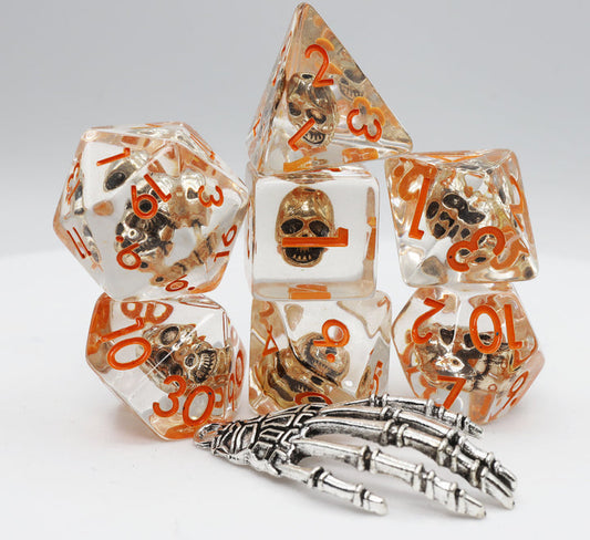 Foam Brain Rpg Dice: Laughing Skull