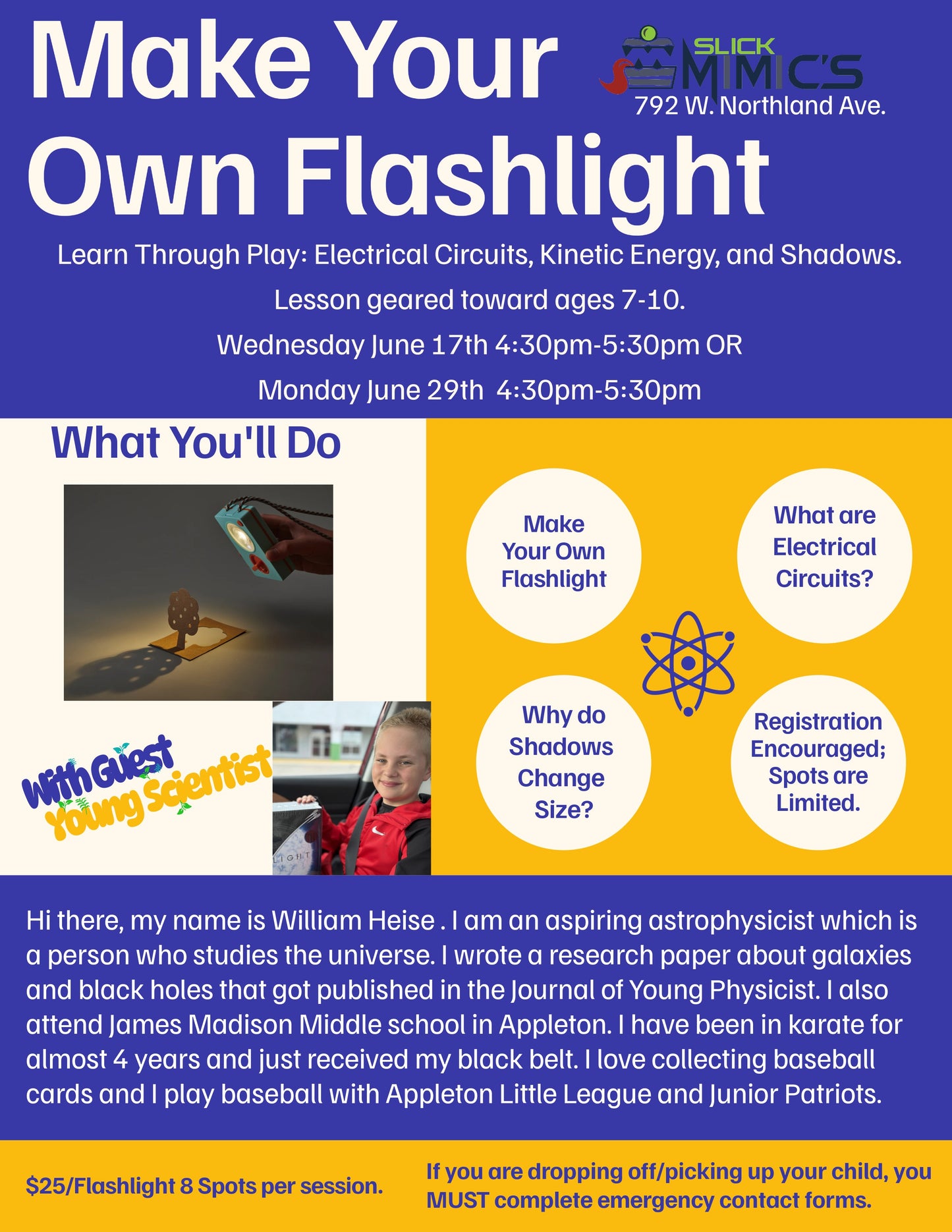 Make Your Own Flashlight Event