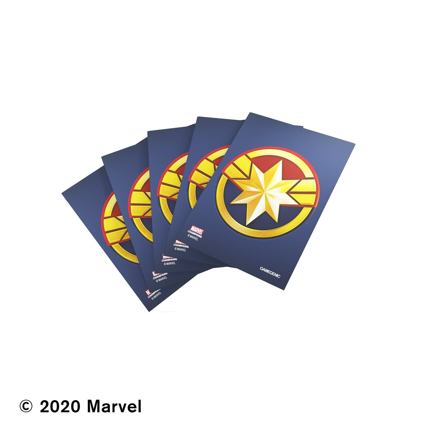 Marvel Champions Art Sleeves: Captain Marvel