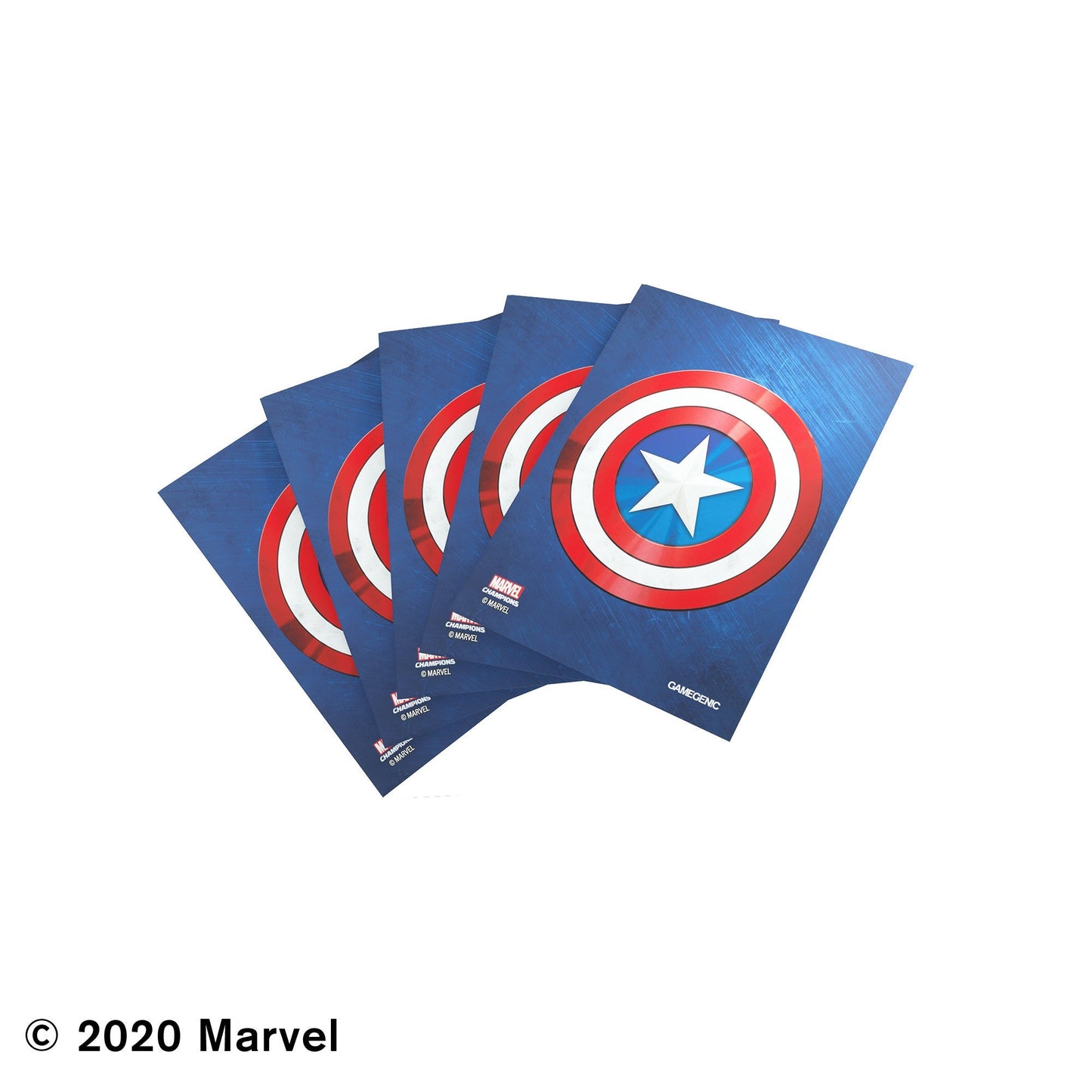 Marvel Champions Art Sleeves: Captain America